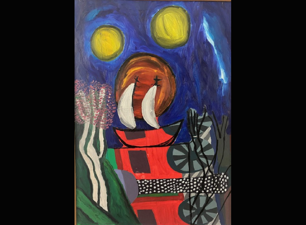 Barco hacia el Horizonte